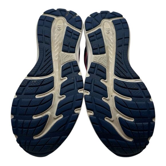 ASICS Gel Contend 7 Running Shoes Womens Sz 9.5 Navy Blue Pink Sneakers 1012B228 - Picture 10 of 11